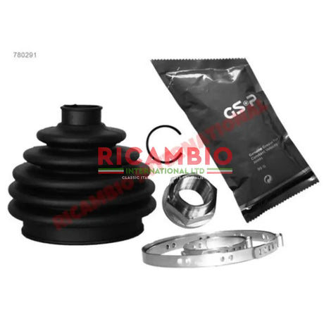 Outer CV Boot Kit - Fiat Barchetta,Coupe,Bravo/Brava,Punto,Multipla Alfa Romeo various - Rubber Boots and Gaiters
