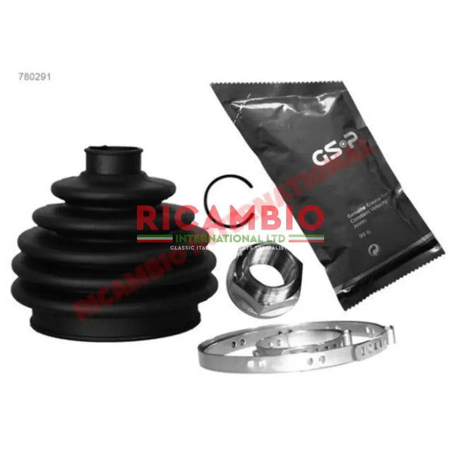 Outer CV Boot Kit - Fiat Barchetta,Coupe,Bravo/Brava,Punto,Multipla Alfa Romeo various - Rubber Boots and Gaiters