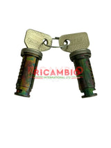 Outer Door Barrel & Key Kit - Fiat 126 - key