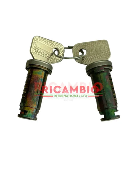 Outer Door Barrel & Key Kit - Fiat 126 - key