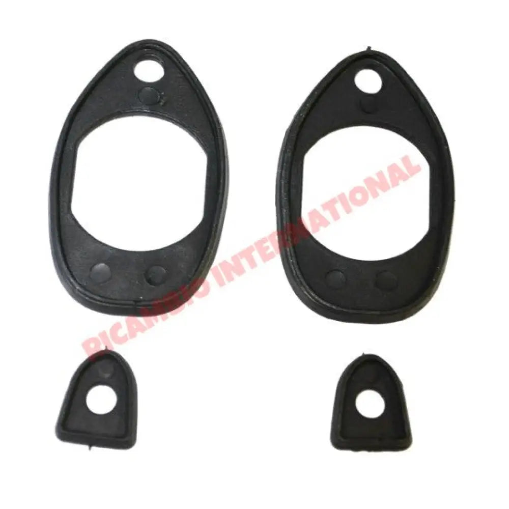 Outer Door Handle Seal Kit - Classic Fiat 500 - Gaskets - Seals - Grommets and Rubber Parts