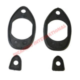 Outer Door Handle Seal Kit - Classic Fiat 500 - Gaskets - Seals - Grommets and Rubber Parts