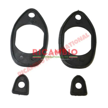 Outer Door Handle Seal Kit - Classic Fiat 500 - Gaskets - Seals - Grommets and Rubber Parts