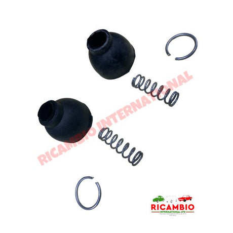 Outer Drive Shaft Boot & Clip Kit - Classic Fiat 500 126 - Rubber Boots & Gaiters