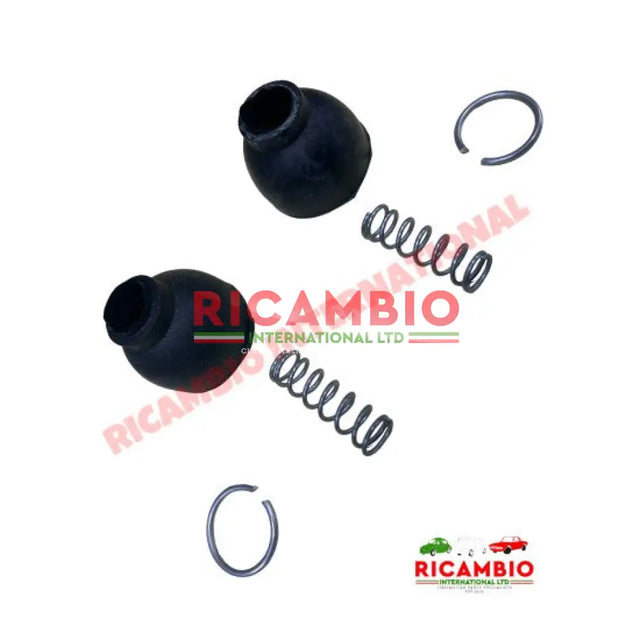 Outer Drive Shaft Boot & Clip Kit - Classic Fiat 500 126 - Rubber Boots & Gaiters