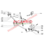 Outer Track Rod End - Classic Fiat 500 126 600 850 124 - Steering