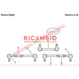 Outer Track Rod End - Fiat 1100/103 1200 Gran Luce - Steering