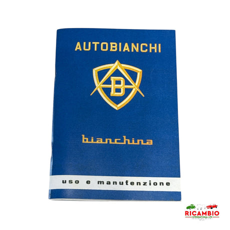 Owners User Manual - Autobianchi Bianchina Trasformabile - Books and Manuals