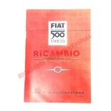Owners User Manual - Classic Fiat 500 - Books and Manuals