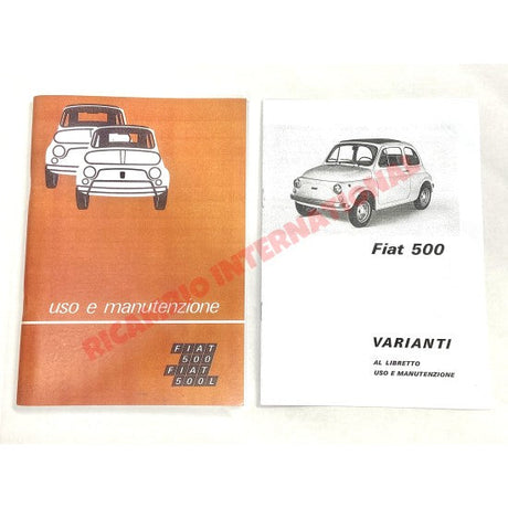 Owners User Manual - Classic Fiat 500 - Books and Manuals