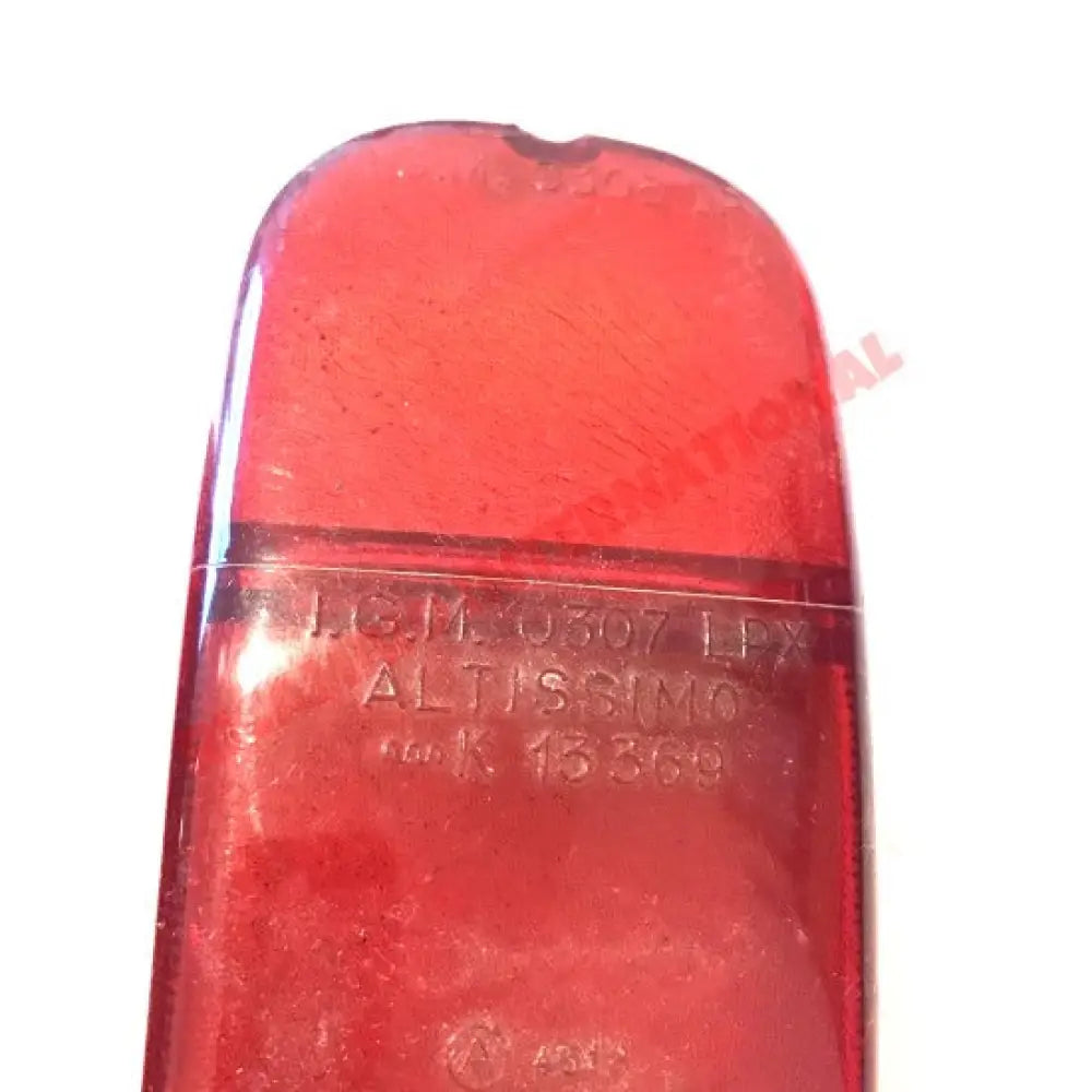Pair (2) of Genuine Rear Red Lens - Fiat 600 Multipla - Lights - Lamps & Lenses