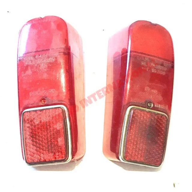 Pair (2) of Genuine Rear Red Lens - Fiat 600 Multipla - Lights - Lamps & Lenses