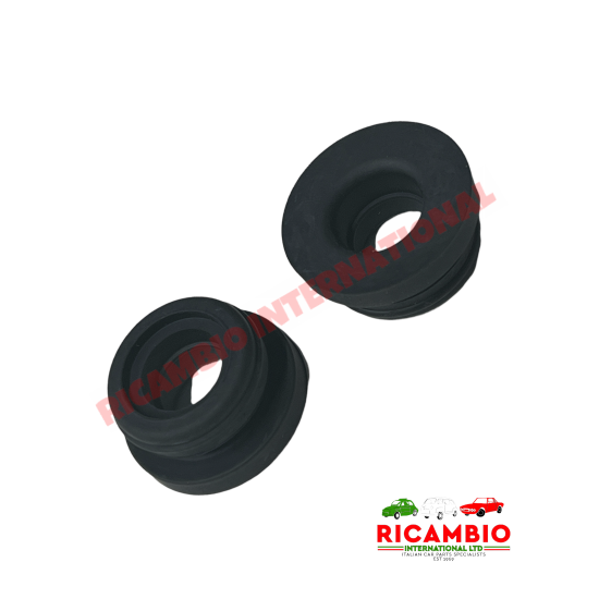 Pair of Brake Master Cylinder Rubber Pipe Inlet Grommet - Fiat & Lancia - Brake Parts & Components
