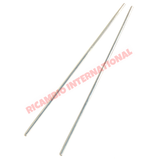 Pair of Aluminium Door Mouldings - Classic Fiat 500 - Exterior Parts and Trim