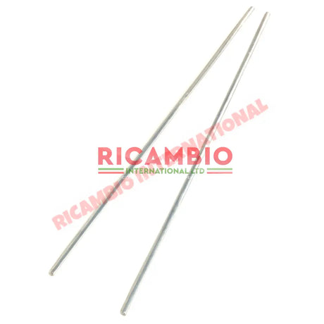 Pair of Aluminium Door Mouldings - Classic Fiat 500 - Exterior Parts and Trim