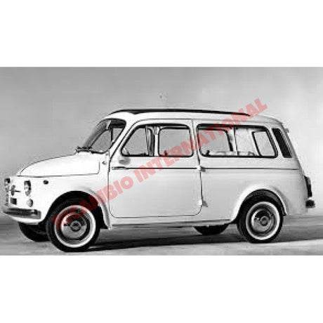 Pair of Aluminium Rear Wing Mouldings (1150mm) - Classic Fiat 500 - Exterior Parts and Trim
