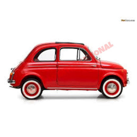 Pair of Aluminium Rear Wing Mouldings (660mm) - Classic Fiat 500 - Exterior Parts and Trim