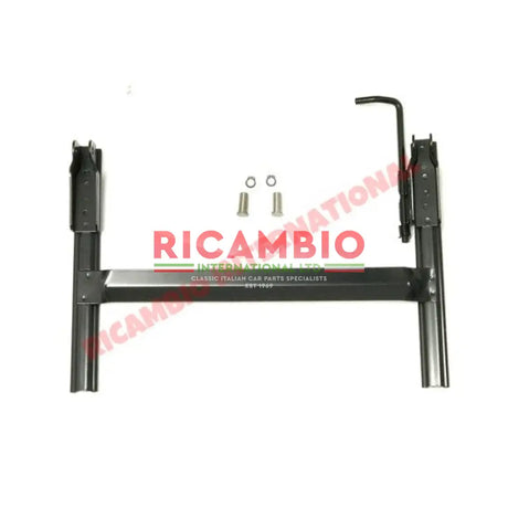 Pair of Black Sports Seats FUSINA - Classic Fiat 500 126 - Interior Trim