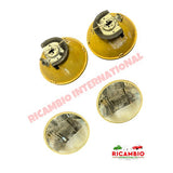 Pair of CARELLO Head Lamps (05.240.700,9754,05.244.800) - Fiat 124 plus various Alfa Romeo,Lancia Ferrari - Lights