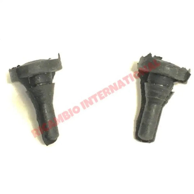 Pair of Chassis Plate Rubber Plug (2) - Classic Fiat 500 126 - Gaskets - Seals - Grommets and Rubber Parts