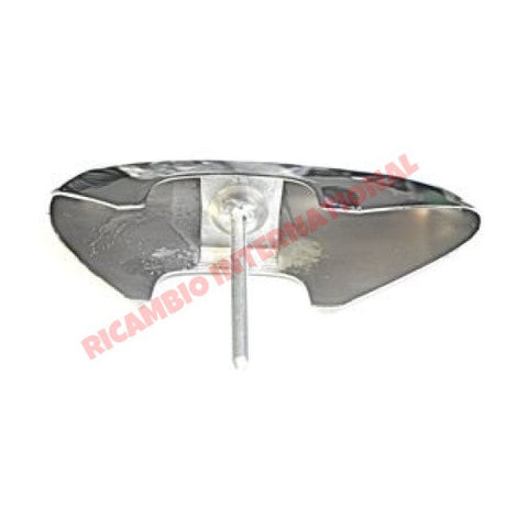 Pair of Chrome Bumper Overiders - Fiat 600 - Chrome - Aluminium & Exterior Trim Parts