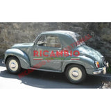 Pair of Chrome Bumper Overiders - Classic Fiat 500 Topolino - Exterior Parts and Trim