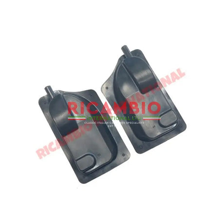 Pair of Door Lock Mechanism Rubber Protection Seal Kit - Lancia Fulvia - Lancia Fulvia Gaskets - Seals & Rubber Parts