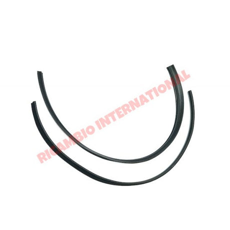 Pair of Door Weatherstrip Channels for ONE Door - Classic Fiat Panda - Classic Fiat Panda (1981 to 2002)
