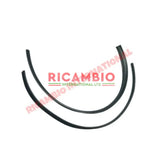 Pair of Door Weatherstrip Channels for ONE Door - Classic Fiat Panda - Classic Fiat Panda (1981 to 2002)