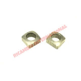 Pair of Drive Shaft Locking Nut - Fiat 600 - Axles - Shafts - Joints and Couplings