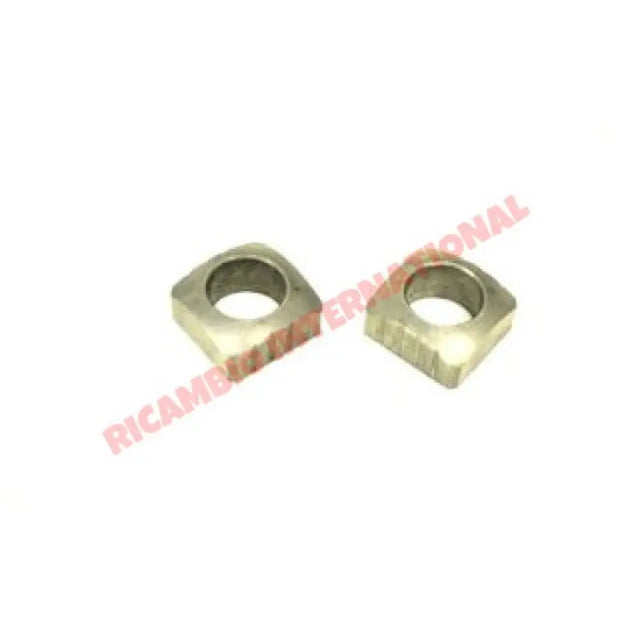 Pair of Drive Shaft Locking Nut - Fiat 600 - Axles - Shafts - Joints and Couplings