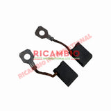 Pair of Dynamo Brush (2) - Classic Fiat 500 N/D - Starter Motor - Dynamo and Related Parts