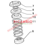Pair of Front Coil Springs (2) - Classic Fiat Panda - Suspension and Related Parts