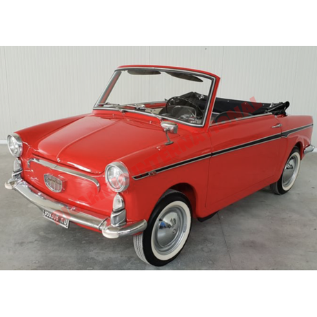 Pair of Front Lamp External Rubber Seal - Autobianchi Bianchina - Lights - Lamps and Lenses