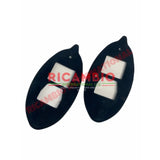 Pair of Front Lamp External Rubber Seal - Autobianchi Bianchina - Lights - Lamps and Lenses