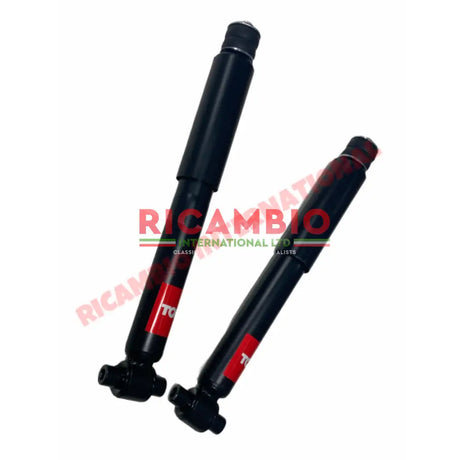Pair of Front Shock Absorbers & Bushes - Fiat 1500 Sedan/Saloon - Suspension Parts