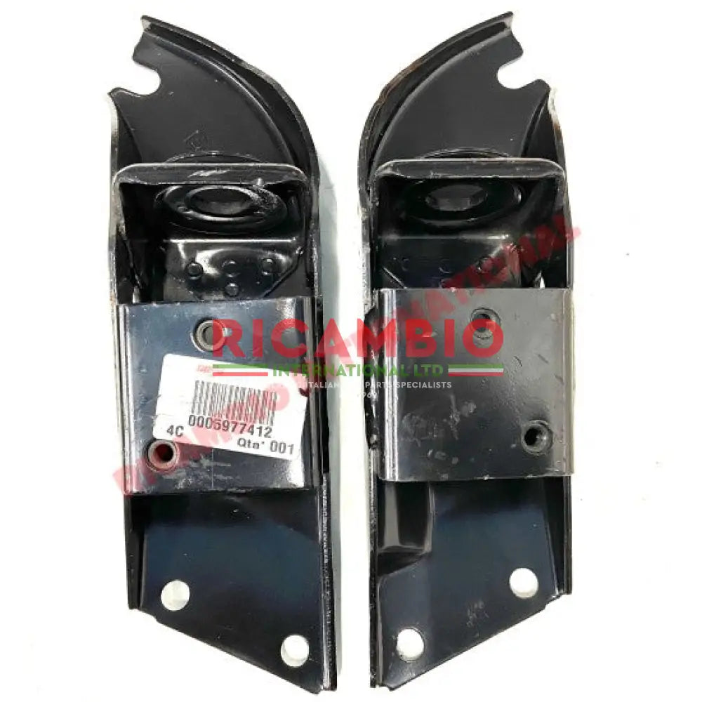 Pair of Front Tie Bar Support Brackets - Classic Fiat Panda - Suspension and Related Parts