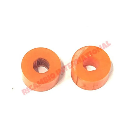 Pair of Hardened Poly Front Shock Absorber Bush - Classic Fiat 500 126 - Modifications