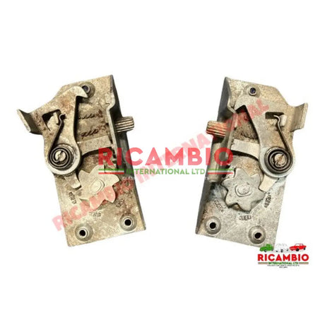 Pair of Inner Door Lock Mechanism - Autobianchi Primula plus other models - Autobianchi