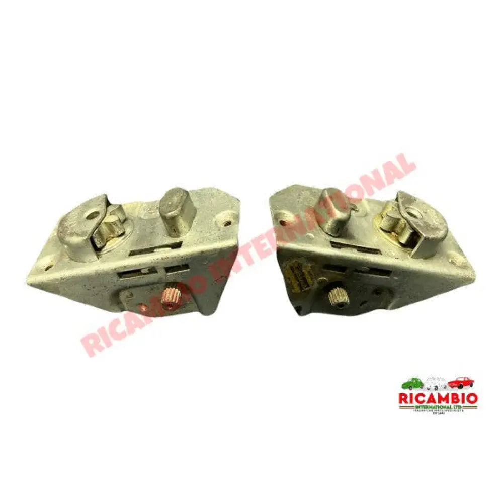 Pair of Inner Door Lock Mechanism - Autobianchi Primula plus other models - Autobianchi