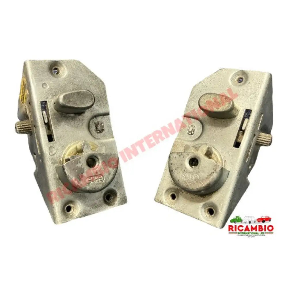 Pair of Inner Door Lock Mechanism - Autobianchi Primula plus other models - Autobianchi