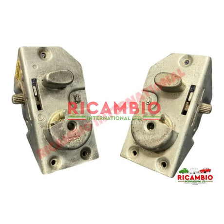 Pair of Inner Door Lock Mechanism - Autobianchi Primula plus other models - Autobianchi
