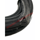 Pair of Lower Door Opening Rubber Seal - Autobianchi Bianchina Transformabile - Window - Seals and Trim
