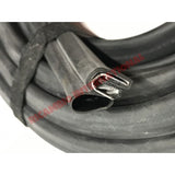 Pair of Lower Door Rubber Seal on Body - Lancia Fulvia - Lancia Fulvia