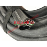 Pair of Lower Door Rubber Seal on Body - Lancia Fulvia - Lancia Fulvia