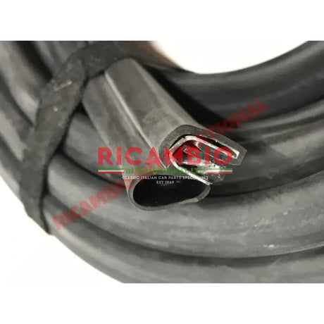 Pair of Lower Door Rubber Seal on Body - Lancia Fulvia - Lancia Fulvia