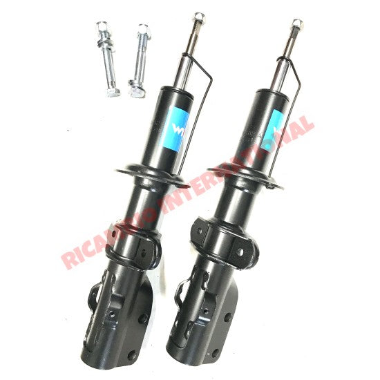 Pair of MODIFIED RAISED Front Shock Absorber (2) - Classic Fiat Panda - Suspension and Related Parts
