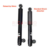 Pair of MODIFIED RAISED Rear Shock Absorber (2) - Classic Fiat Panda - Suspension and Related Parts