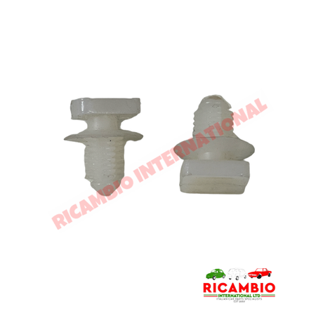 Pair of Moulding Clip (2) - Fiat Tipo Lancia Delta Integrale,Alfa Romeo 145 146 155 156 GTV Spider - Exterior Trim
