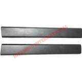 Pair of Outer Door Mouldings & Clips - Classic Fiat Panda - Exterior Trim